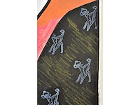 Ángel ramírez - heads in the clouds - gemengde techniek - 1995 - afbeelding 4 van  14