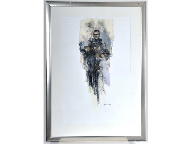 Angela grossmann - gemengde techniek en collage op papier - afbeelding 2 van  11