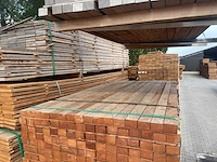 Angelim pedra onderliggers fijnbezaagd 1900x60x40mm (272x)