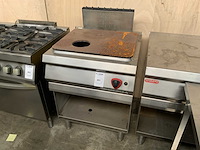 Angelopo gasgestookte doorkook plaat