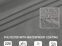 Ankuka schaduwzeil (2 x 3 m) - afbeelding 3 van  4