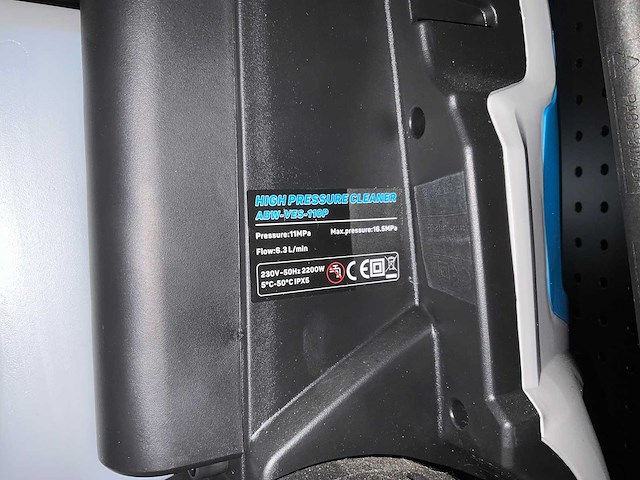 Anlu ves-110p electrische hogedrukreiniger 165bar 2200w - afbeelding 5 van  5