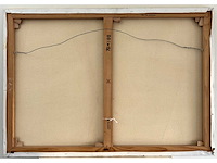 Ann speybrouck - feel the sunshine - mixed media op doek - 70x100 cm - afbeelding 3 van  12