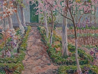 Anna de weert (1867-1950), 'renouveau', afsnee, 1915-17, oil on canvas 53 x 42 cm. (20.87 x 16.53 in.), frame: 65.5 x 54.5 cm. (25.78 x 21.46 in.) - afbeelding 6 van  8