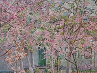 Anna de weert (1867-1950), 'renouveau', afsnee, 1915-17, oil on canvas 53 x 42 cm. (20.87 x 16.53 in.), frame: 65.5 x 54.5 cm. (25.78 x 21.46 in.) - afbeelding 8 van  8