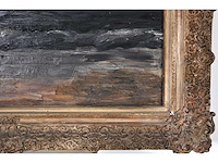 Anoniem/ duitse school - olie op doek - 70x100 cm - afbeelding 6 van  12