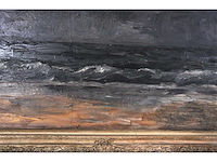 Anoniem/ duitse school - olie op doek - 70x100 cm - afbeelding 7 van  12