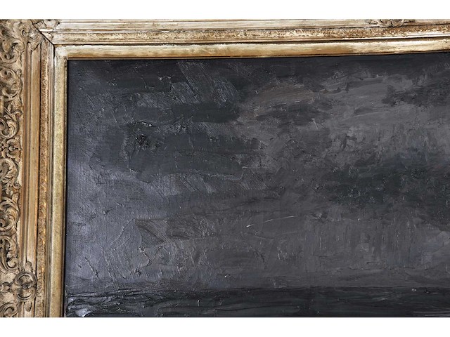 Anoniem/ duitse school - olie op doek - 70x100 cm - afbeelding 9 van  12