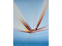 Anonieme meester - abstracte compositie - olie op doek - afbeelding 2 van  9