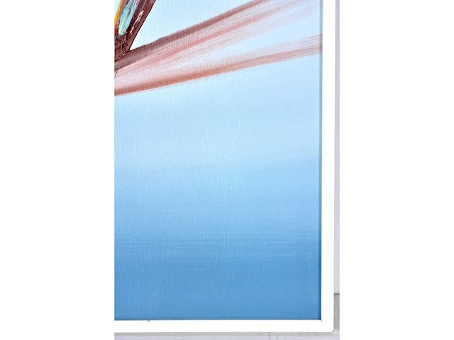 Anonieme meester - abstracte compositie - olie op doek - afbeelding 3 van  9