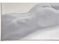 Anonieme meester - liggend naakt - olie op doek - 100x146 cm - afbeelding 5 van  9