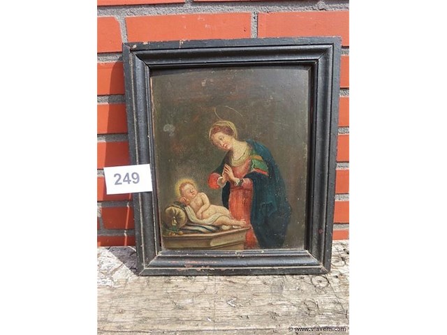 Anriek schilderij, maria met jezus - afbeelding 1 van  5