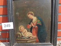 Anriek schilderij, maria met jezus - afbeelding 1 van  5
