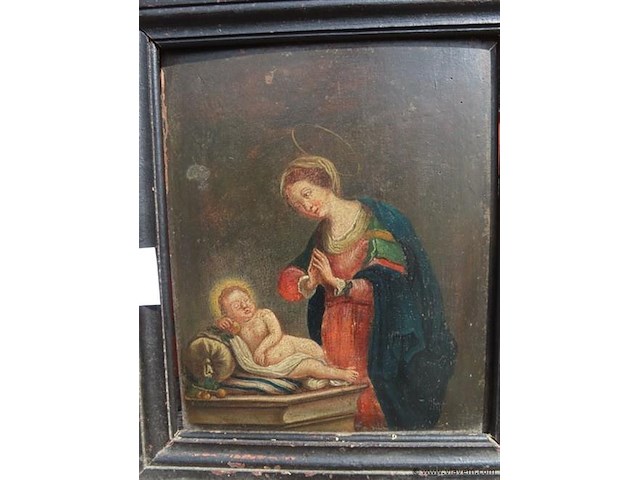 Anriek schilderij, maria met jezus - afbeelding 2 van  5