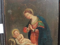 Anriek schilderij, maria met jezus - afbeelding 2 van  5
