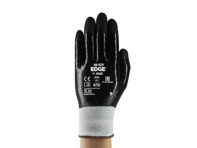 Ansell - edge 48929 - werkhandschoenen maat 12 (144x) - afbeelding 1 van  2