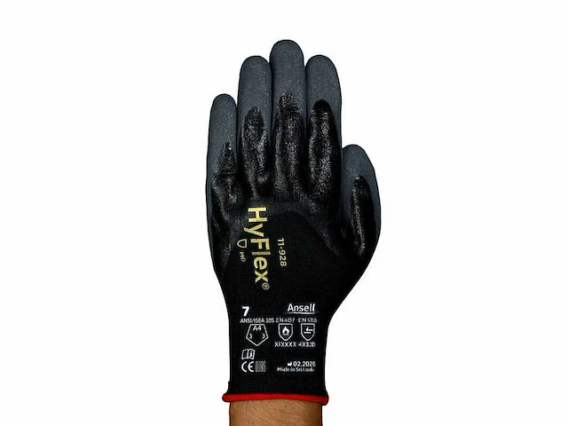 Ansell - hyflex 11-928 - snijbestendige werkhandschoenen maat 10 (144x) - afbeelding 1 van  1