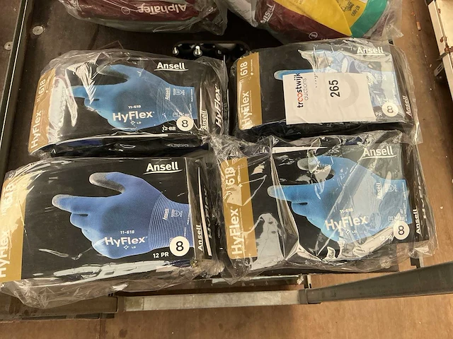 Ansell 11-618 hyflex partij werkhandschoen (4x) - afbeelding 1 van  1