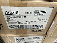Ansell alphatec solvex 37185 chemisch bestendige handschoenen. (60x) - afbeelding 3 van  3