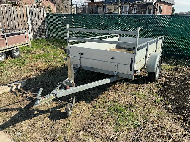 Anssems bsx750 251 x 130 aluminuim bak 750 kg aanhangwagen - afbeelding 1 van  12