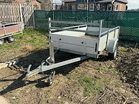 Anssems bsx750 251 x 130 aluminuim bak 750 kg aanhangwagen - afbeelding 1 van  12