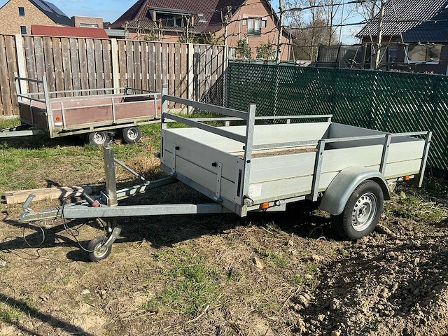 Anssems bsx750 251 x 130 aluminuim bak 750 kg aanhangwagen - afbeelding 5 van  12