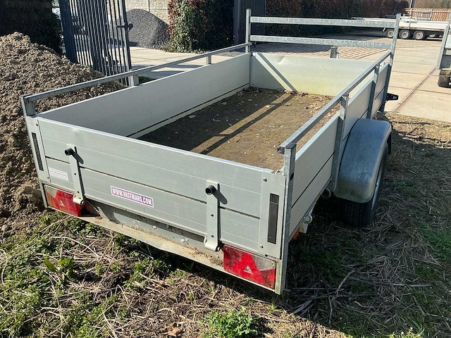 Anssems bsx750 251 x 130 aluminuim bak 750 kg aanhangwagen - afbeelding 8 van  12