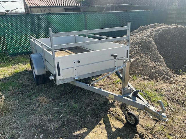 Anssems bsx750 251 x 130 aluminuim bak 750 kg aanhangwagen - afbeelding 10 van  12
