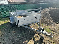 Anssems bsx750 251 x 130 aluminuim bak 750 kg aanhangwagen - afbeelding 10 van  12