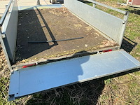 Anssems bsx750 251 x 130 aluminuim bak 750 kg aanhangwagen - afbeelding 2 van  9