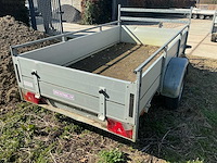Anssems bsx750 251 x 130 aluminuim bak 750 kg aanhangwagen - afbeelding 7 van  9