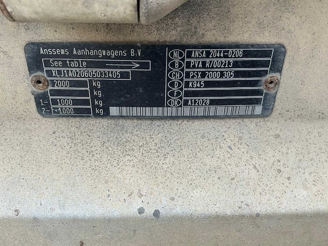 Anssems geremde aanhangwagen - afbeelding 8 van  8