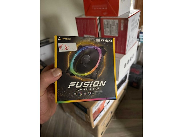 Antec fusion fan 120 argb - afbeelding 1 van  1