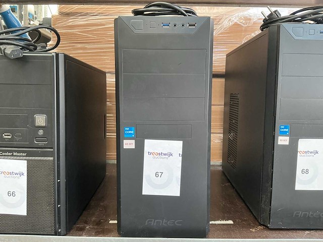Antec vsk 4000b intel core i5 midi tower behuizing kast - afbeelding 1 van  2