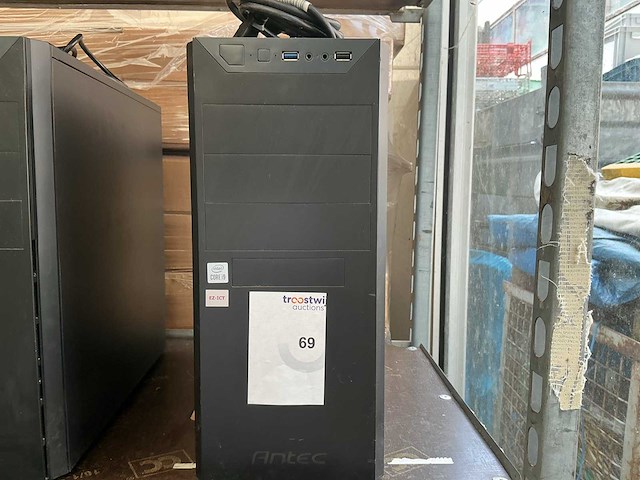 Antec vsk 4000b intel core i9 midi tower behuizing kast - afbeelding 1 van  2