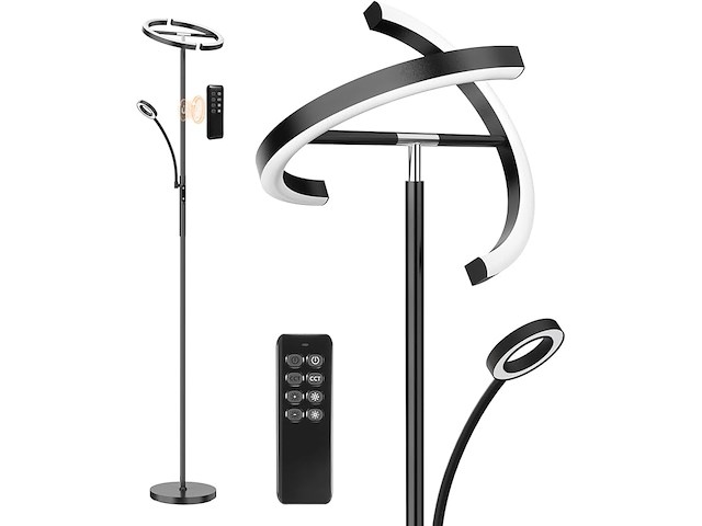 Antenlicht staande lamp led dimbaar - afbeelding 1 van  6