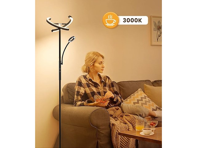 Antenlicht staande lamp led dimbaar - afbeelding 3 van  6