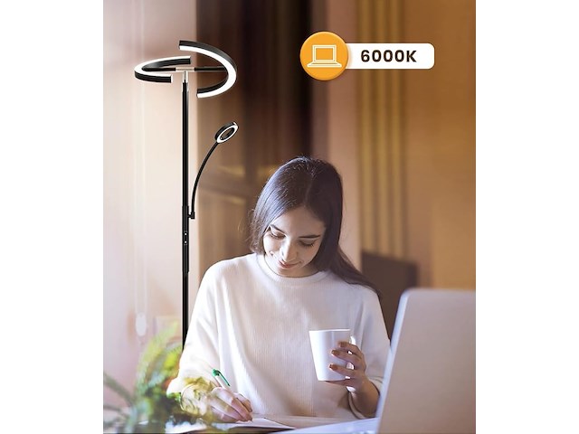 Antenlicht staande lamp led dimbaar - afbeelding 4 van  6