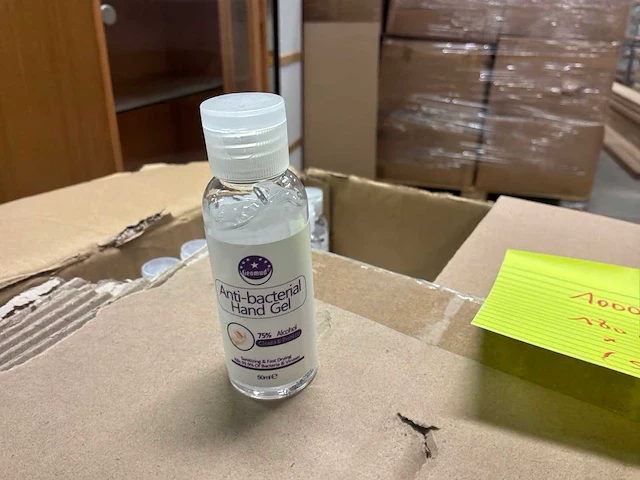 Anti bacterie hand gel (50ml) (1000x) - afbeelding 1 van  3