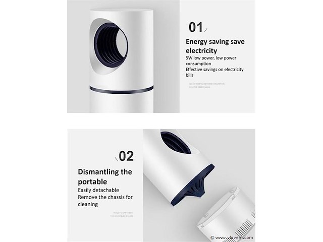 Anti muggen / insekten lamp usb - afbeelding 5 van  7