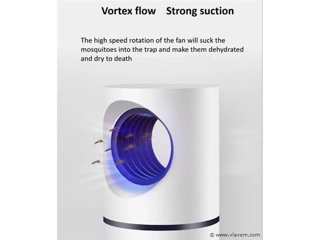 Anti muggen/insekten lamp usb - afbeelding 3 van  7