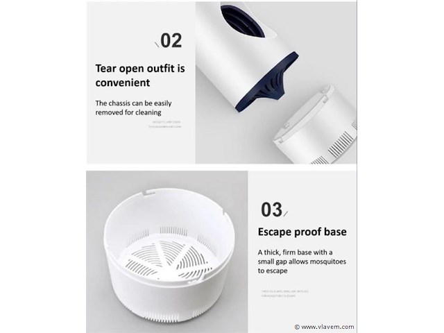 Anti muggen/insekten lamp usb - afbeelding 4 van  7