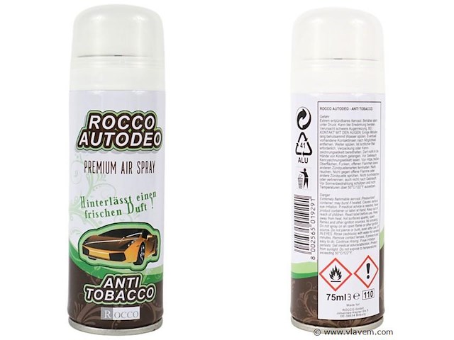 Anti tabac/vieze geuren - afbeelding 1 van  1