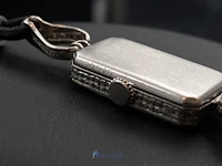 Antiek dameshorloge bezet met diamant - afbeelding 2 van  16