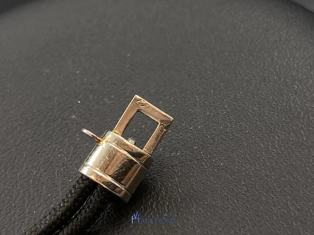Antiek dameshorloge bezet met diamant - afbeelding 7 van  16