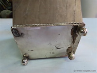 Antiek doosje "georgean" periode 1810-1830 sarcofaag - afbeelding 6 van  7