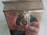 Antiek doosje "georgean" periode 1810-1830 sarcofaag - afbeelding 7 van  7