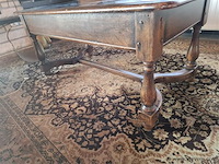 Antiek eiken salontafel - afbeelding 2 van  2