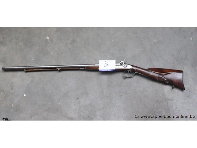 Antiek geweer - afbeelding 1 van  3