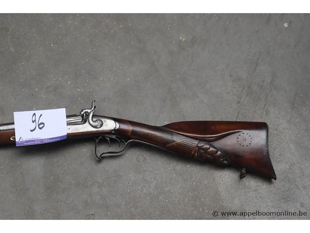 Antiek geweer - afbeelding 2 van  3